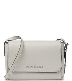 Marc Jacobs Ghost Grey The Commuter Small Crossbody