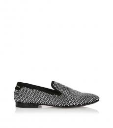 Philipp Plein Black  Luxury Jewels Loafers