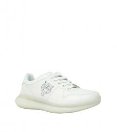 Philipp Plein White Tiger Logo Sneakers