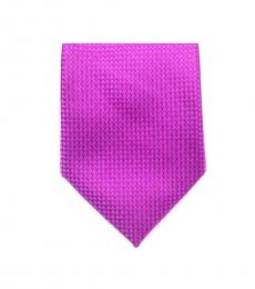 Michael Kors Pink Traditional  Skinny Silk Tie
