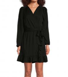 Ralph Lauren Black Belted Mini Dress