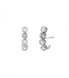 Michael Kors Silver Climber Earrings