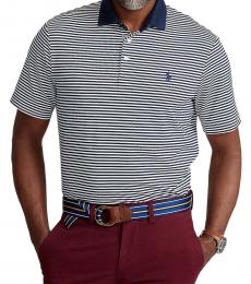 Ralph Lauren Navy Blue Classic Fit Performance Polo