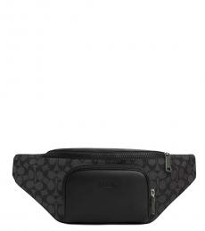 Coach Black Racer Large Crossbody Bag