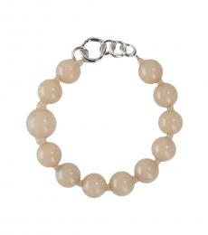 Emporio Armani Pink Resin Spheres Voguish Necklace