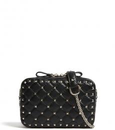 Valentino Garavani Black Rockstud Mini Crossbody
