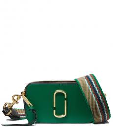 Marc Jacobs Dark Green Snapshot Small Crossbody Bag
