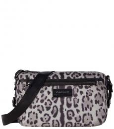 Leopard Print Medium Crossbody Bag