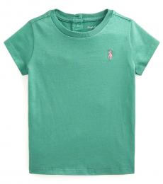 Ralph Lauren Baby Girls Desert Rose Crewneck T-Shirt
