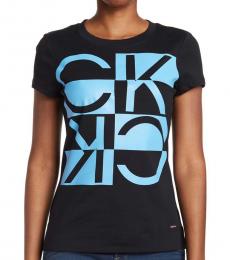 Calvin Klein Black Logo Print T-Shirt