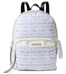 Juicy Couture White BestSellers Large Backpack