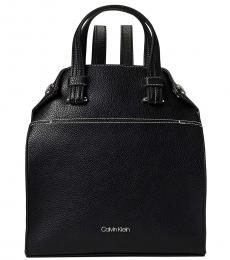Calvin Klein Black Everlee Medium Backpack