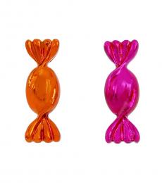 Betsey Johnson Two Tone Candy Stud Earrings