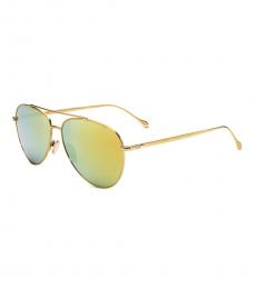 Isabel Marant Golden Pilot Sunglasses