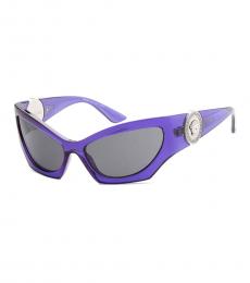 Versace Purple Cat-Eye Sunglasses