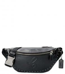 Coach Black Crescent Fanny Waist Bag