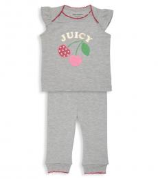 Juicy Couture 2 Piece Top/Pants Set (Baby Girls)