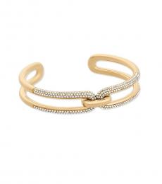 Michael Kors Gold Iconic Links Cuff Bracelet
