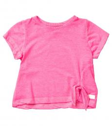 7 For All Mankind Little Girls Sugar Plum Ruffle T-Shirt