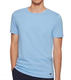 Light Blue Organic-Cotton T-Shirt