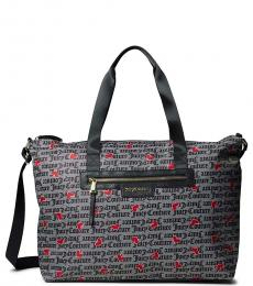 Juicy Couture Black Valentine's Day Large Duffle Bag