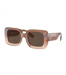 Burberry Brown Monogram Sunglasses