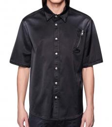 Diesel Black S-Wurm Regular Fit Shirt