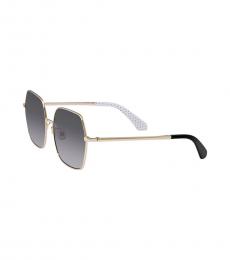 Kate Spade Black Grey Butterfly Sunglasses