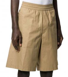 Neil Barrett Beige Drawstring City Shorts