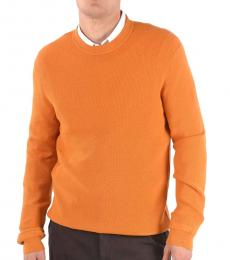 Orange  Ury Wool Cashmere Sweater