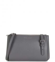 Marc Jacobs Shadey Grey Commuter Small Crossbody