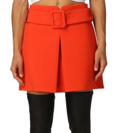 Orange Women'S Skirt