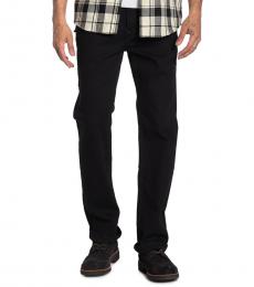 True Religion Black Ricky Relaxed Straight Jeanss