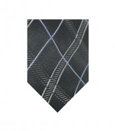 Black Plaid Voguish Tie