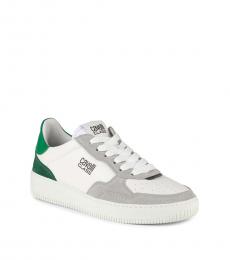 Cavalli Class White Low Top Sneakers