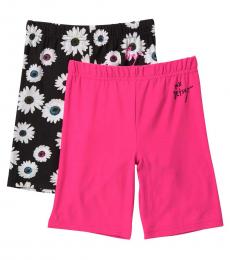 Betsey Johnson 2 Piece Bike Shorts Set (Girls)