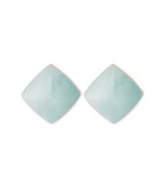 Michael Kors Blush Amazonite Pyramid Earrings