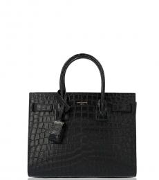 Saint Laurent Black Sac De Jour Small Satchel