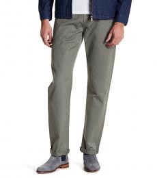 AG Adriano Goldschmied Olive Graduate Tailored Leg Pants