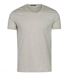 Grey Solid Classic T-Shirt