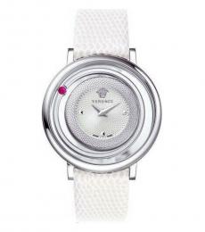 Versace White Venus Quartz Watch