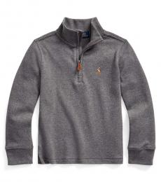 Ralph Lauren Little Boys Flannel Interlock Pullover