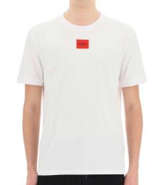 Hugo Boss White Kensington Logo T-Shirt