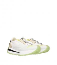 Stella McCartney White Lace Up Sneakers