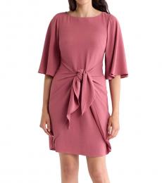 Vince Camuto Coral Tie Front Dress