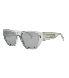 Givenchy Silver Grey Logo Sunglasses