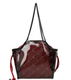 Stella McCartney Red Falabella Monogram Medium Tote