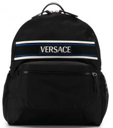 Versace Black Olympus Large Backpack