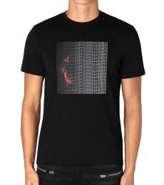 Just Cavalli Black Printed T-Shirt