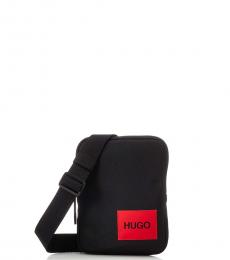 Hugo Boss Black Solid Mini Crossbody Bag